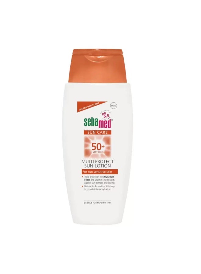 Sebamed Sebamed Sun Care SPF 50 Multi Protect Sun Lotion White, 150ml - Image 1