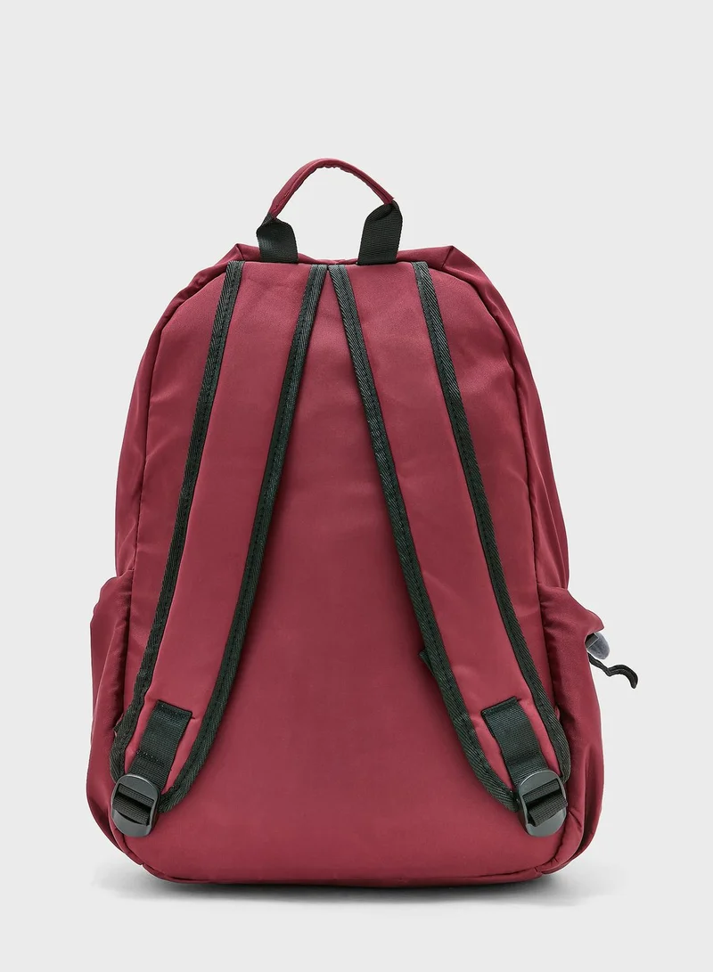 Ginger Backpack With Laptop Compartment With Bunny Charm