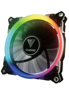 Aeolus M1 1401 RGB Case Fan 140 MM  - Compatible with All PC System - Anti-Vibration System - Rifle Bearing - 30 Lighting Effects Including White Light, Neon-Flex RGB, Multi-color, and LED off - pzsku/ZB2150B7521B965055322Z/45/_/1684332843/deedeb51-63fb-4bb4-af36-7d77a5dc4119