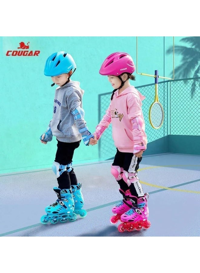 Cougar Adjustable roller skate shoes Cougar 313 Blue size 39-42 - Image 4