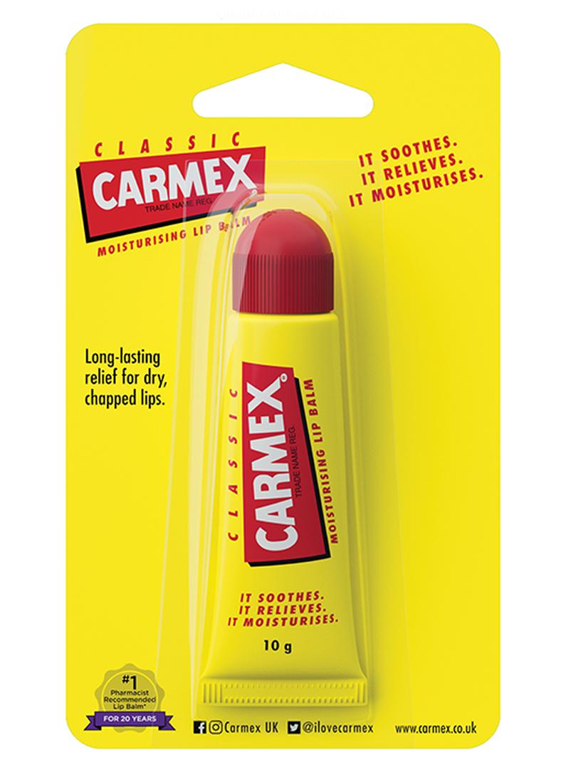 CARMEX Original Lip Balm Tube 10grams & Peach & Mango Lip Balm Tube 10grams & Strawberry Lip Balm Tube 10grams Bundle - Image 2