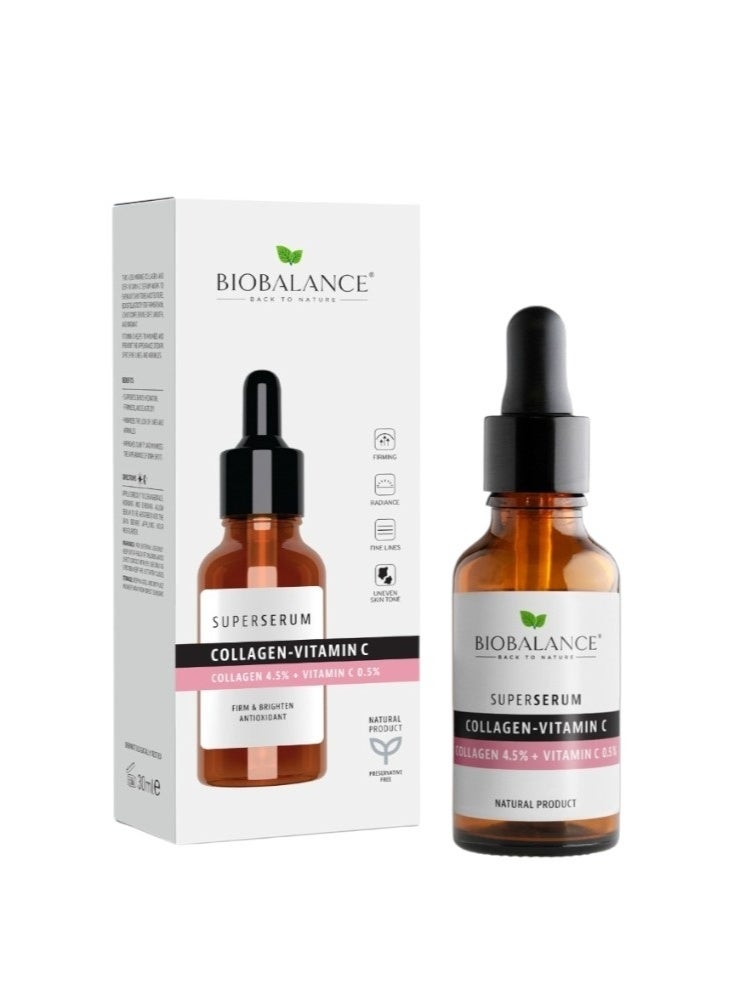 Biobalance Super Serum Collagen-Vitamin C 30ml - Image 1