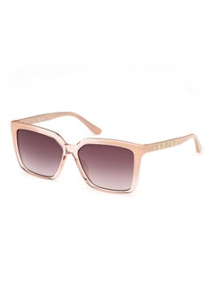 GUESS Women's UV Protection Square Sunglasses - GU0009925F55 - Lens Size: 55 Mm  - Image 1