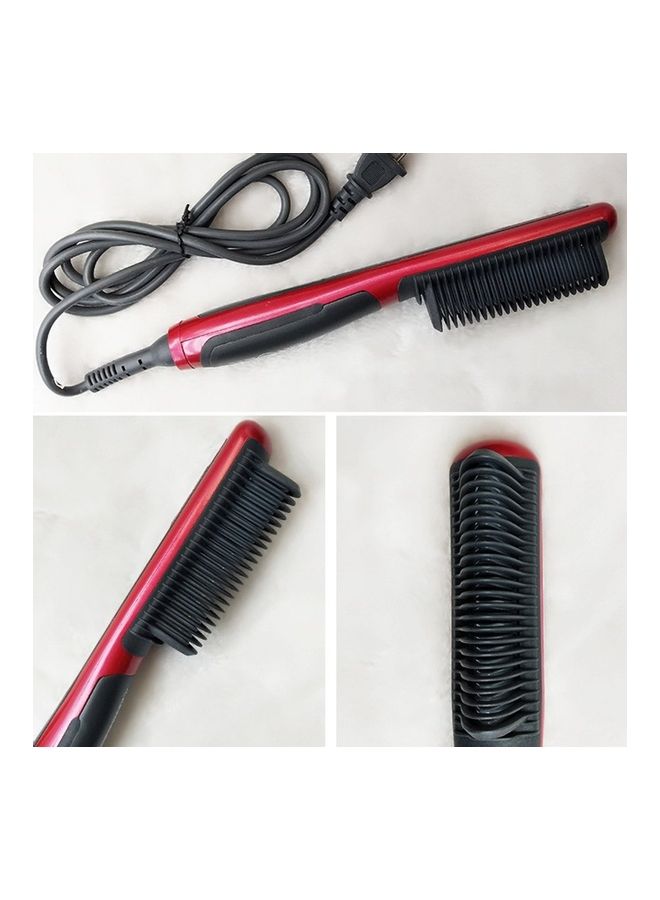 NIBEMINENT Electric Splint Straight Hair Comb Black/Pink 33.3x10.5x6.3cm - Image 5