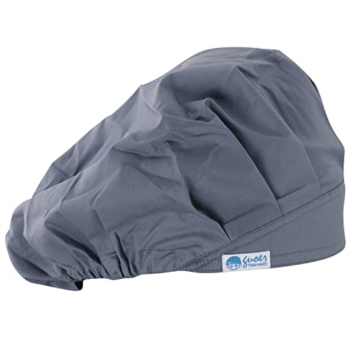 GUOER Hat Bouffant Cap One Size Multi Color (Grey) - Image 1