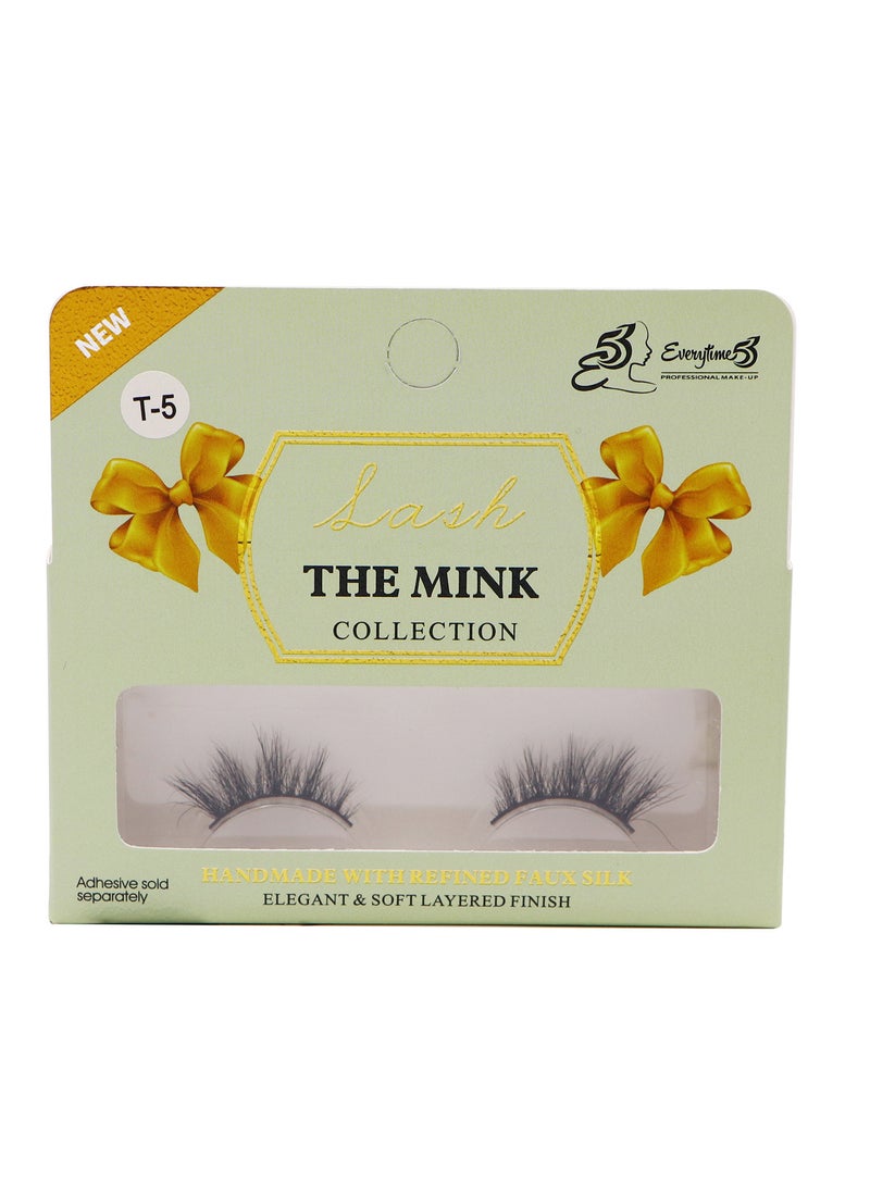 Everytime53 Women's The Mink Collection False Eyelashes - T5 - Image 1