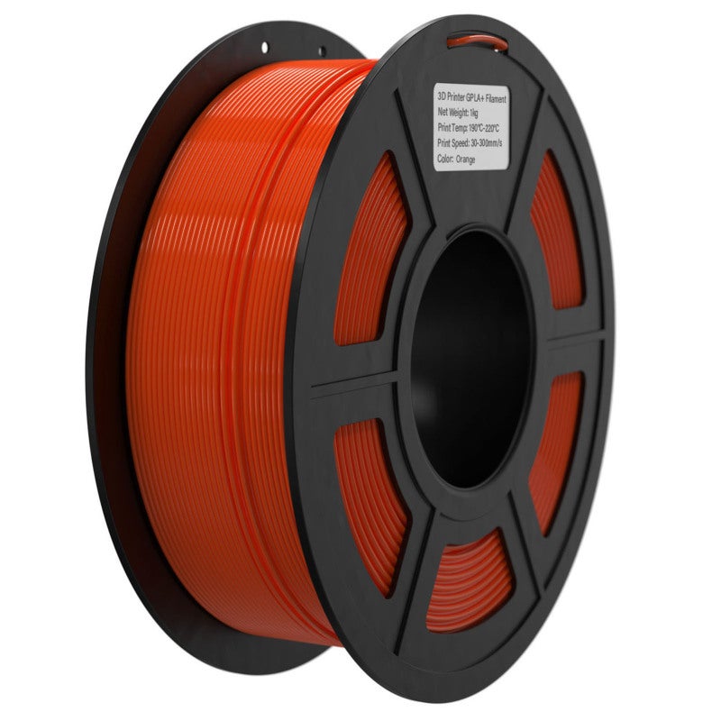 بايسوفيس خيوط طابعة ثلاثية الأبعاد FLASH PLA 1.75 ملم 1 كجم (2.2 رطل) مادة طباعة ثلاثية الأبعاد عالية السرعة ثبات في البثق دقة البكرة +/- 0.02 ملم - برتقالي - Image 1