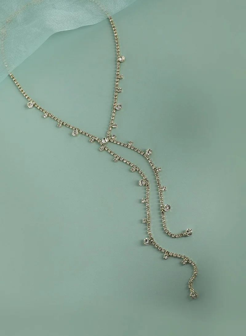 SOHI Gemstone Majesty Artificial Necklace Jewellery