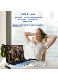 Generic Research And Vietnam Home Car Office Docking Station NVME Dual Protocol Reading M.2 Multi-function HUB Hard Disk Box-Capacity:256GB  - Image 4