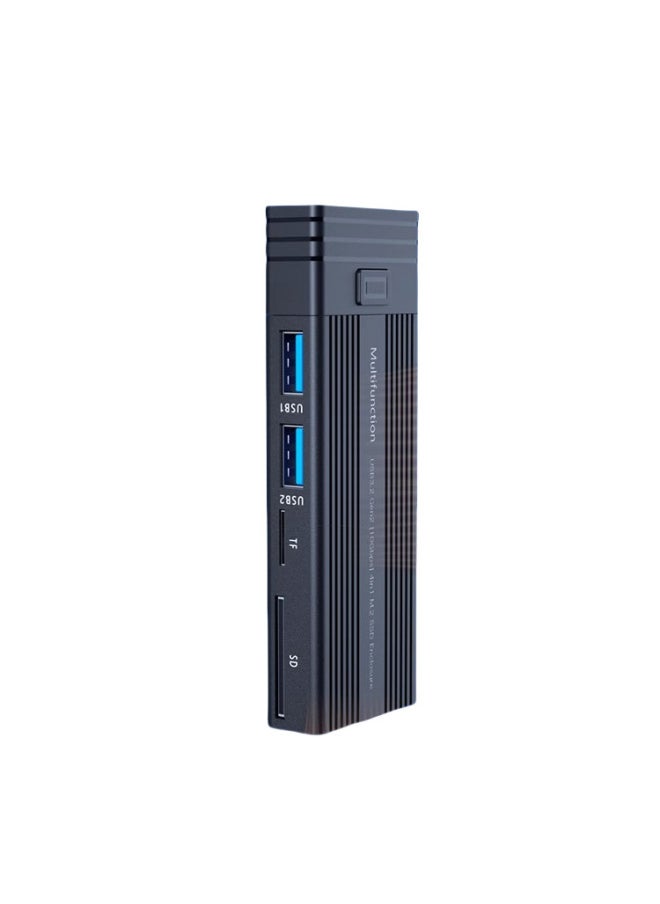 Generic - Research And Vietnam Home Car Office Docking Station NVME Dual Protocol Reading M.2 Multi-function HUB Hard Disk Box-Capacity:256GB - Image 1