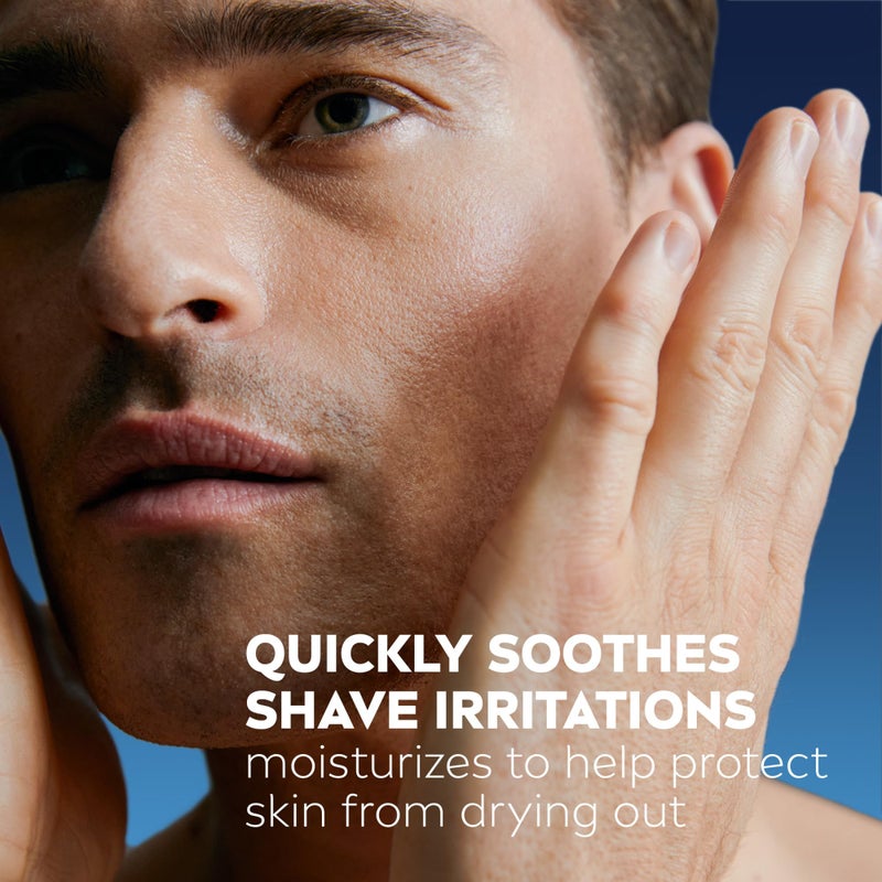 NIVEA Men DEEP Refreshing and Hydrating After Shave with Natural Charcoal, Aftershave Lotion for Men Soothes Shave Irritation, Vanilla and Bourbon Scent, 3.3 Fl Oz Bottle, Pack of 3 - Image 3