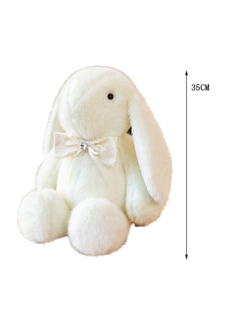 35 CM Cute Simulation Rabbit Plush Toy Soft Stuffed Animal Doll For Girls And Boys All Ages Gift（C Style） - Image 2