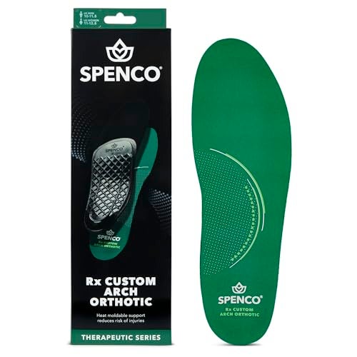 Spenco Rx Arch Support Lightweight Orthotic Shoe Inserts with 4Way Stretch Fabric SpenCore Layer for Shock Absorption Odor Control AllDay Comfort Stability Fits Most Shoes - Image 1