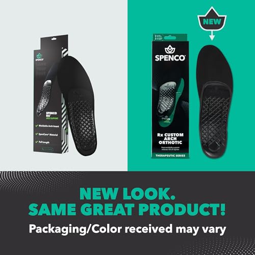 Spenco Rx Arch Support Lightweight Orthotic Shoe Inserts with 4Way Stretch Fabric SpenCore Layer for Shock Absorption Odor Control AllDay Comfort Stability Fits Most Shoes - Image 3