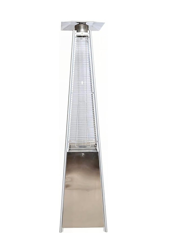 Glass Tube Patio Heater Tower Propane Gas Outdoor Heater Courtyard & Yard Heating Commercial Restaurant & Gazebo Heater - Image 1