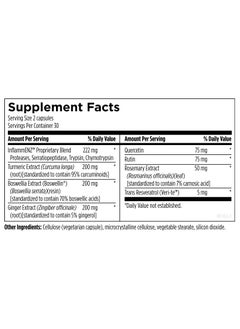 Inflammatone - Resveratrol and Quercetin with Proteolytic Enzymes, Turmeric Boswellia Capsules to Help Support Natural Fibrin Clearance + a Healthy Inflammatory Response (60 Caps) - pzsku/ZB216254315CC3227E0EFZ/45/_/1735811048/da0a36a8-0ce8-47f8-aea8-386bcf827cd9