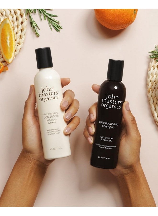 John Masters Organics - Daily Nourishing Shampoo | Lavender & Rosemary | USDA Organic Ingredients | Purify Scalp | Sulfate Free | Clean Haircare - Image 5