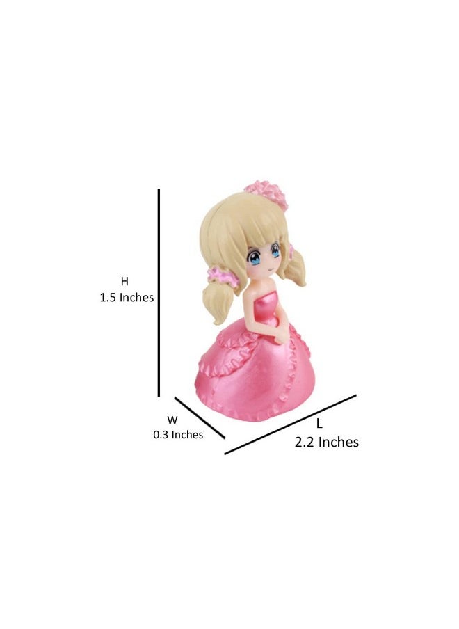 Wonderland - Wonderland Miniature Toys Dressed Girls - Blue + Pink - Image 1