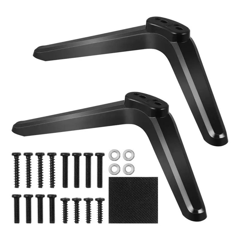 Black Replacement Leg Stabilizer Stand With Mounting Bracket Home Furniture Support - Image 2