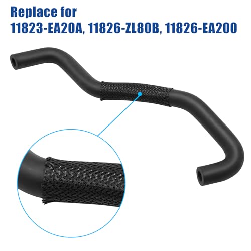 Jaronx 3PCS Breather Hoses Compatible with Nissan Pathfinder 2005-2012, Frontier 2005-2019, Xterra 2005-2015, NV 2005-2020, 4.0L Engine PCV Blowby Valve Hose 11823-EA20A, 11826-ZL80B, 11826-EA200 - Image 5