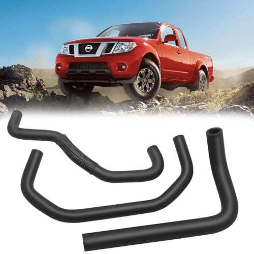 Jaronx 3PCS Breather Hoses Compatible with Nissan Pathfinder 2005-2012, Frontier 2005-2019, Xterra 2005-2015, NV 2005-2020, 4.0L Engine PCV Blowby Valve Hose 11823-EA20A, 11826-ZL80B, 11826-EA200 - Image 1
