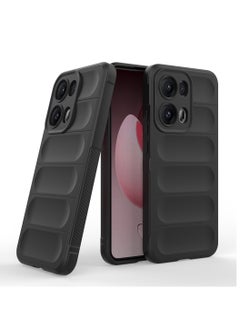 Generic Case For Oppo Reno 13 Pro 5G  ,- Brushed Shockproof Protection Cover Durable Anti-Scratch - Case Premium Quality Slip-Resistant With Protection For Camera - Black  - Image 5
