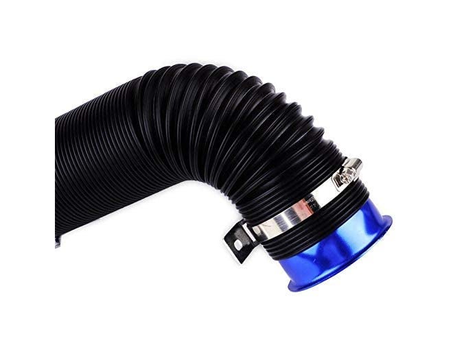 AUTO MT Car Turbo Multi Flexible Cold Air Intake Pipe Tube Duct KIT Intake Inlet Hose Kit (Blue Intake Pipe) - Image 5