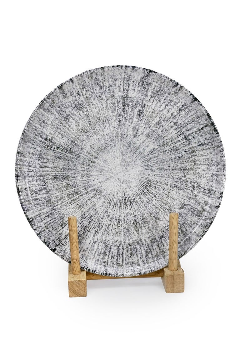 EDESSA Edessa Astin 20cm Premium Ceramic Dessert Plate - Multicolor (Set of 6)  - Image 2