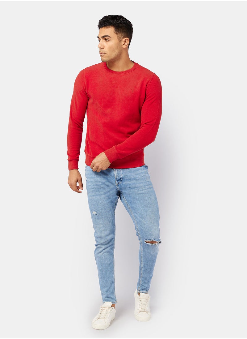 TOWN TEAM - Essential Crew Sweatshirt - Image 1
