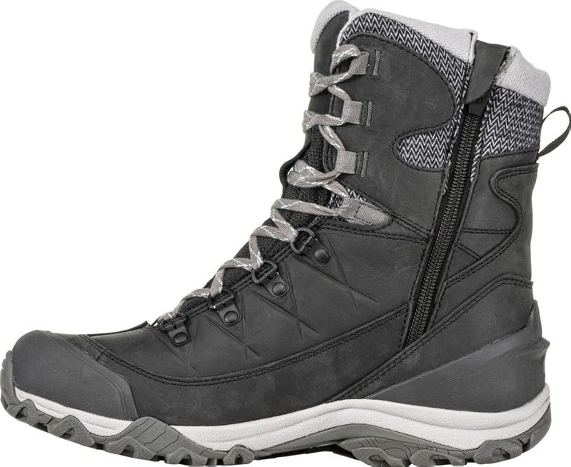 Oboz Women's Ousel Mid Insulated B-Dry Waterproof Hiking Boot, Black Sea, 9 - Image 1