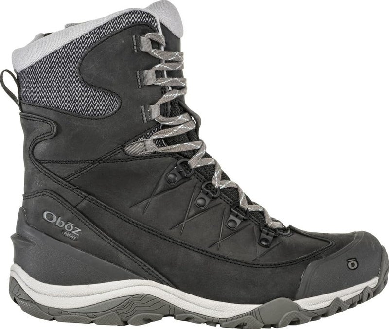 Oboz Women's Ousel Mid Insulated B-Dry Waterproof Hiking Boot, Black Sea, 9 - Image 3