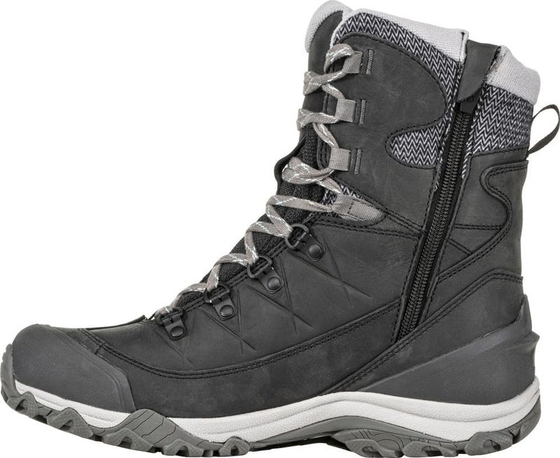 Oboz Women's Ousel Mid Insulated B-Dry Waterproof Hiking Boot, Black Sea, 9 - Image 2