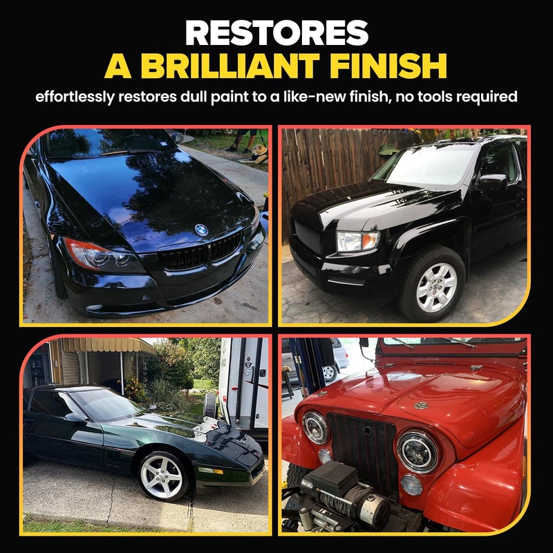 Carfidant Scratch Swirl Remover Polishing Rubbing Buffing Compound for Car Paint Repair Restores Shine Enhances Gloss 169 fl oz - Image 5