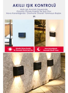 1PCS حديث شمعة مزدوجة الجانب تعمل بالطاقة الشمسية 6LED إضاءة جدارية - pzsku/ZB2170B49FDFB3AD0A775Z/45/_/1730844991/44cd3a2c-20bd-4bd8-8672-3c7f9ab18b3b