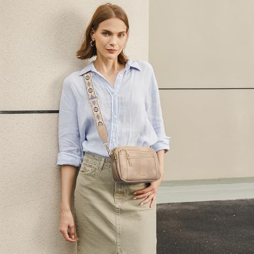 Telena Small Crossbody Bags For Women Vegan Leather Crossbody Purse With Adjustable Wide Strap For Daily Life - Image 2