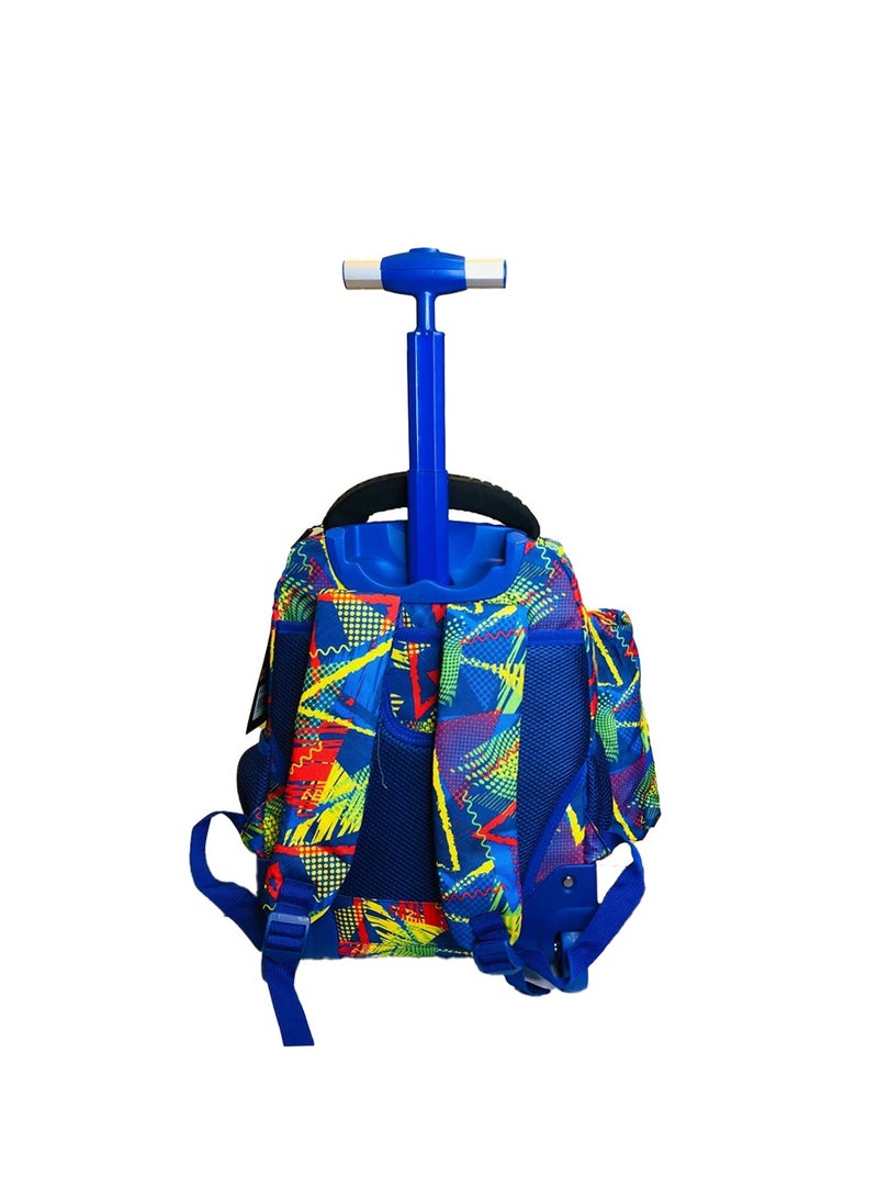 AODASI Trolley School Bag, School Bags for Girls and boys Trolley Bag for Kids Travel Bag Trolley Luggage backpack multi useful , 16 inch - Image 4