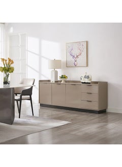 Home Box Linton Sintered Stone Top Sideboard with 3 Doors and 3 Drawers 45 x 80 x 200 cm  - Image 2