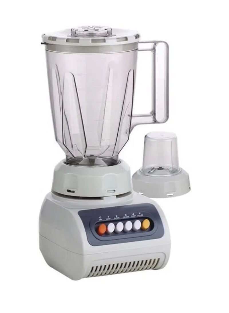 micro speed 450W 2 in 1 Multifunctional Blender Stainless Steel Blades, 4 Speed Control with Pulse 1.5L Jar, Interlock Protection Ice Crusher, Chopper, Coffee Grinder & Smoothie Maker YM-999 - Image 3