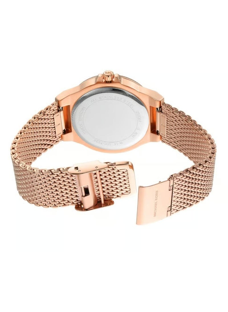 ام كي ساعة نسائية لينوكس روز جولد MK7336 - Image 3