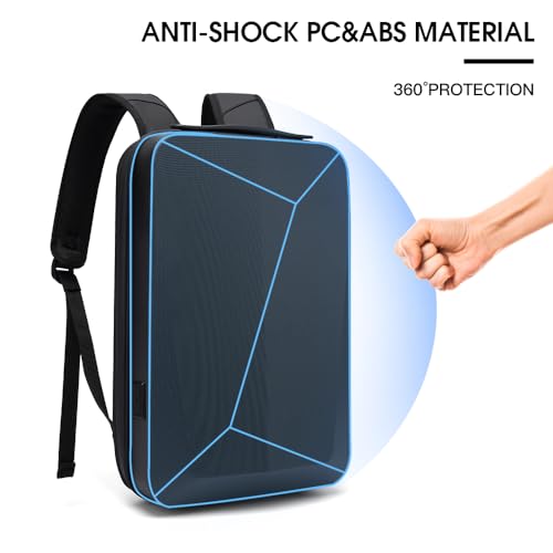 BANGE Laptop Anti-theft backpack Hard Shell Expandable Commute backpack can Hold 15.6 inch laptop for men and women - Image 4