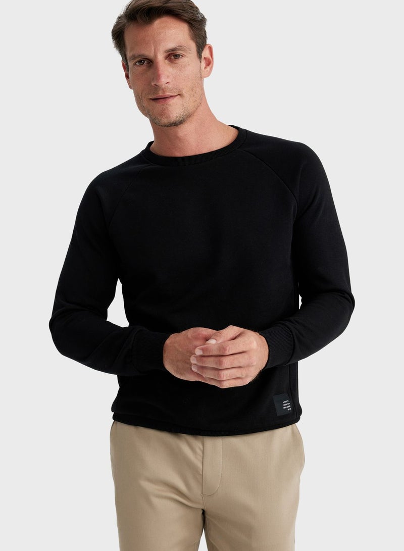 DeFacto Crew Neck Knitted Sweater  - Image 1
