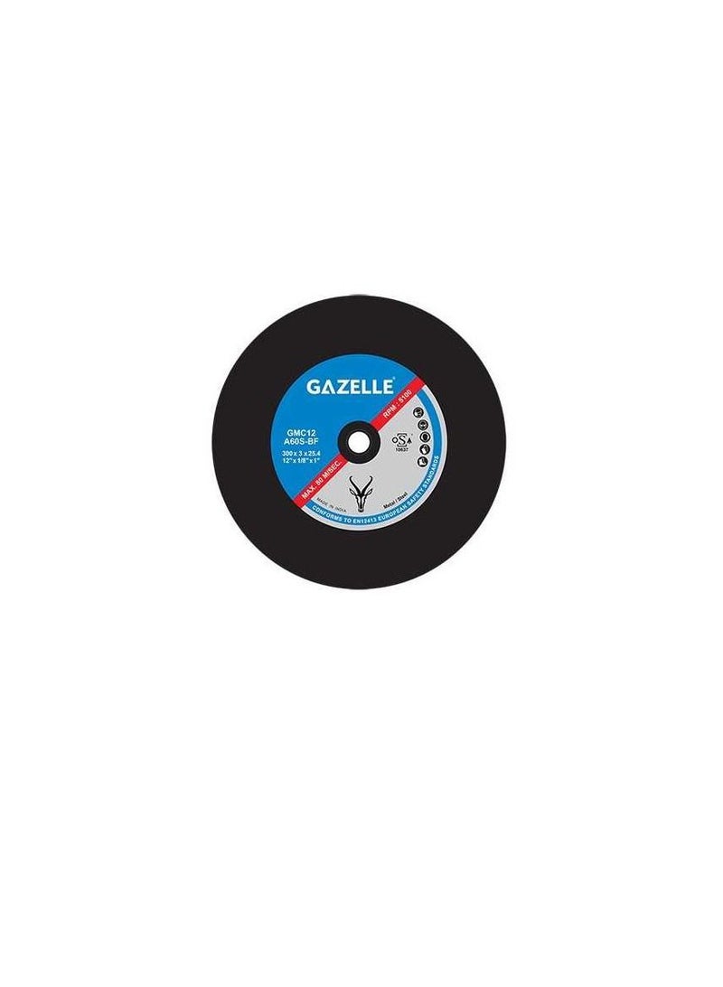 Gazelle Metal/Steel Cutting disc 12" - Image 1