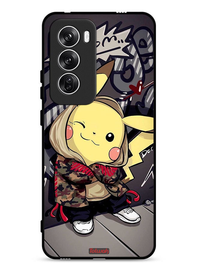 Tolwak Oppo Reno12 5G Protective Case Cover Pichku Art - Image 1