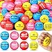 Liliful 100 Pcs Motivational Stress Balls Bulk Inspirational Squeeze Balls for Adults Anxiety Relief Fidget Toys Office Employee Gifts Classroom Rewards 22 Inch Bright Colors - Image 2