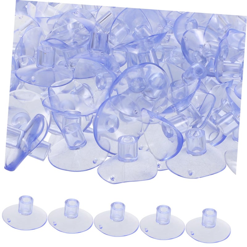 100 قطعة من حامل سارية العلم القوي ذو المصاصة للأعلام الصغيرة للمكتب المكتبة - Image 2