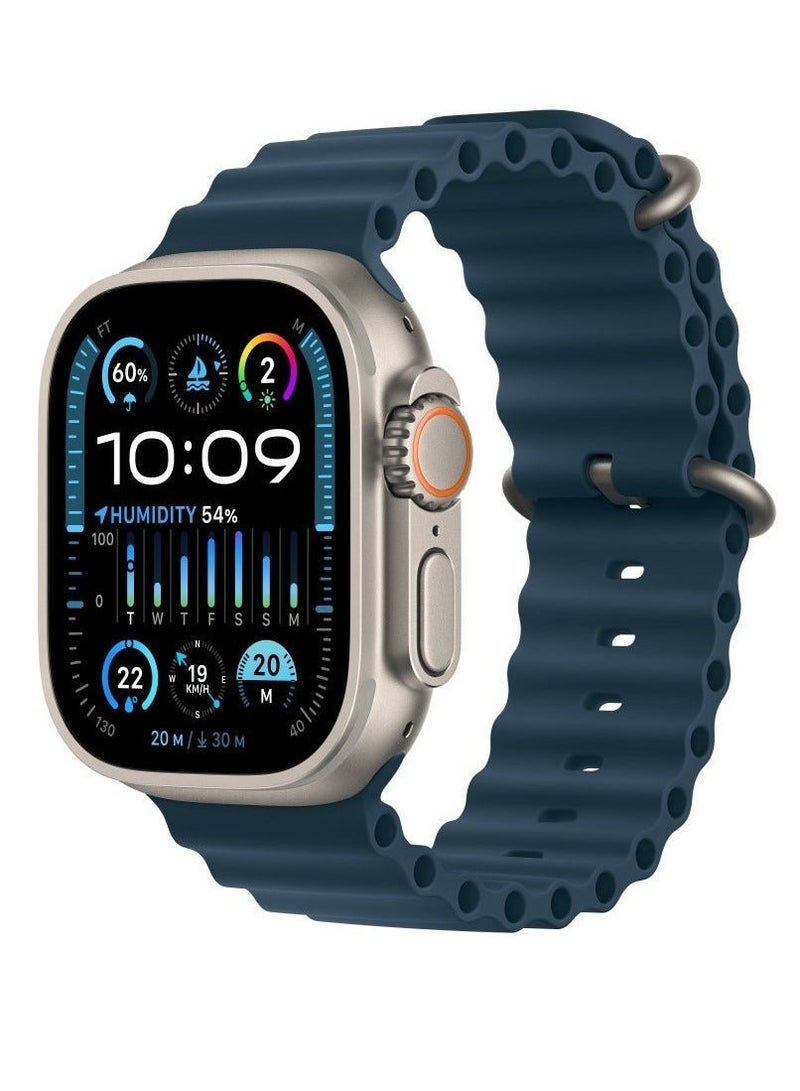 Smart Watch Ultra4 , 7+1 With Health Fitness Tracker Sport Watch, 7 addition Replacement Band 49MM-Multicolour - Image 4