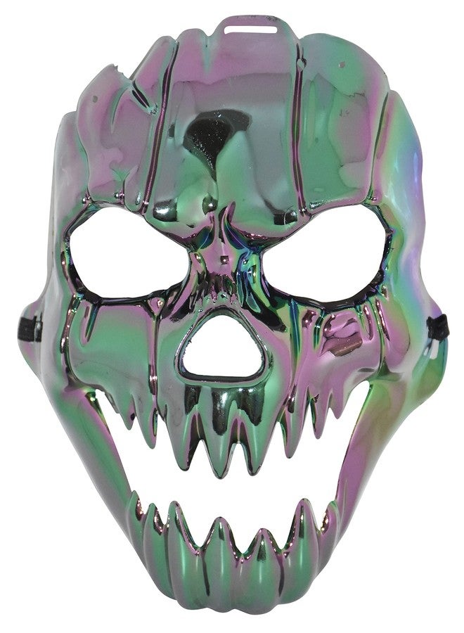 JAGMAG® Holographic Scary Halloween Face Mask, Costumes Cosplay Props Accessories, Skeleton Mask for Men/Women, Halloween Costume - Image 1