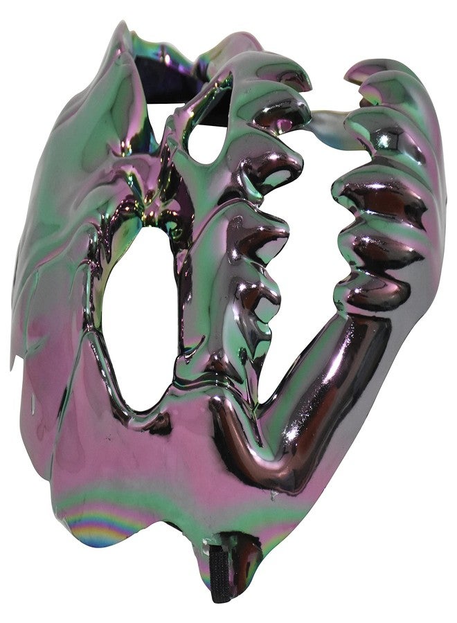 JAGMAG® Holographic Scary Halloween Face Mask, Costumes Cosplay Props Accessories, Skeleton Mask for Men/Women, Halloween Costume - Image 2
