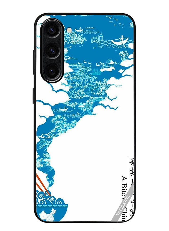 VR CREATIVE Protective Case Cover For Samsung Galaxy S23 FE A Bite Of China Design Multicolour - Image 1
