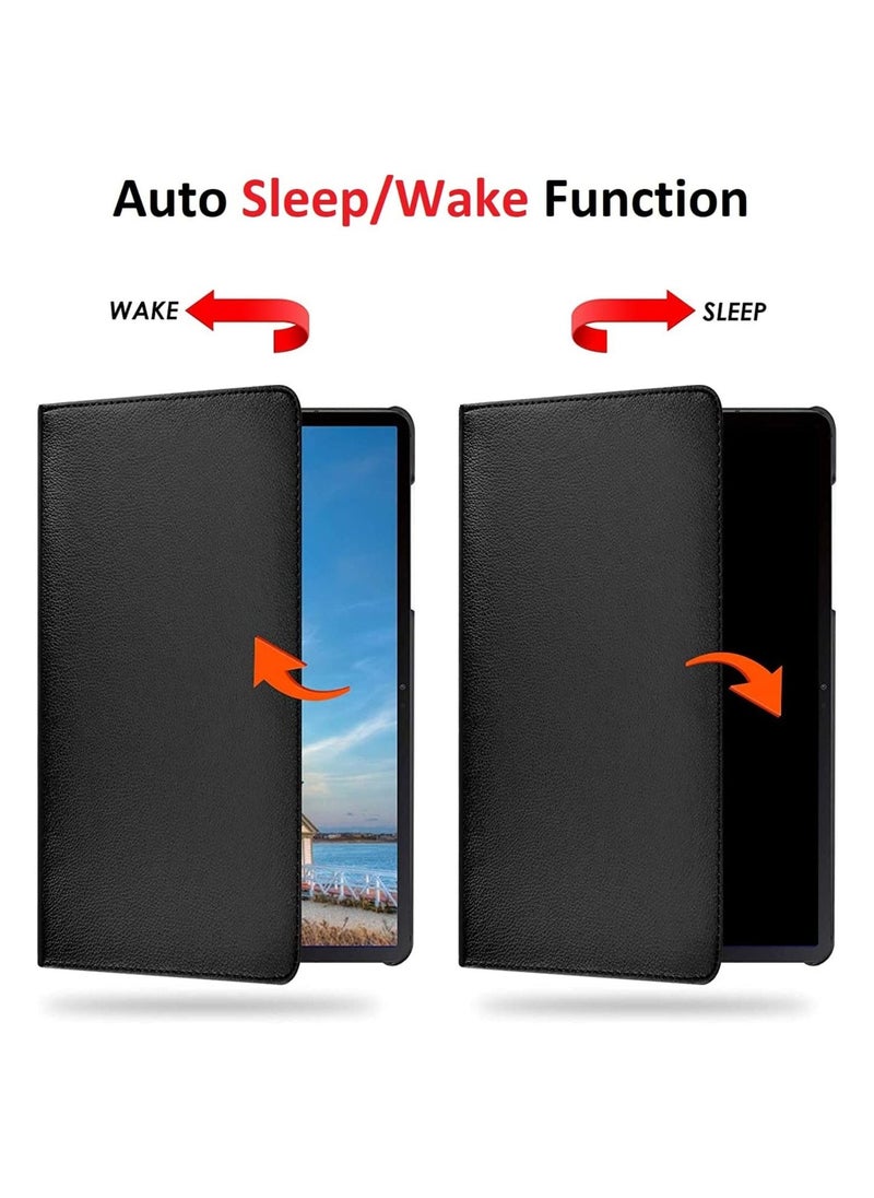 ELTRAZONE ELTERAZONE Case for Samsung Galaxy Tab S6 Lite 10.4 2020/2022 [P610/P615/P613/P619], 360 Degree Stand [Auto Sleep/Wake] Folio Leather Smart Tablet Cover (Hot Pink) - Image 5